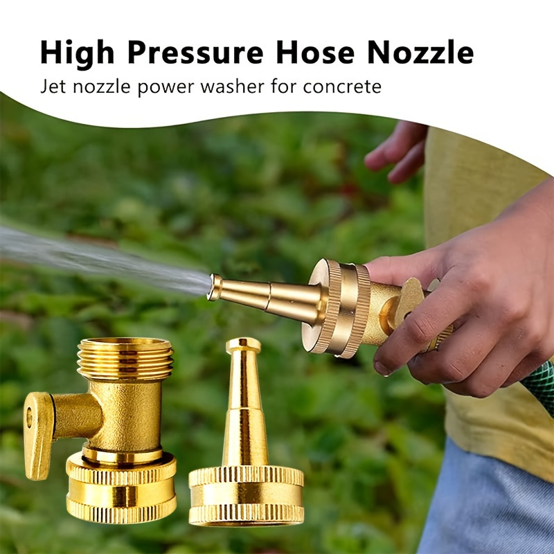 2pcs/set Brass Garden Hose Noz - Garden Hose Nozzle 评论和价格