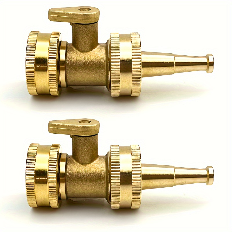 2pcs/set Brass Garden Hose Noz - Garden Hose Nozzle 评论和价格