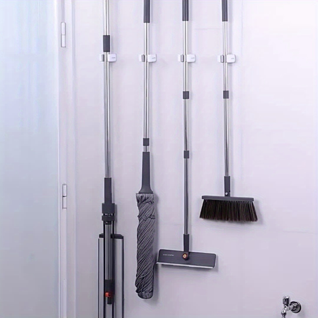 Wall-Mounted Mop and Broom Rac - Gardening Tools Range 评论和价格