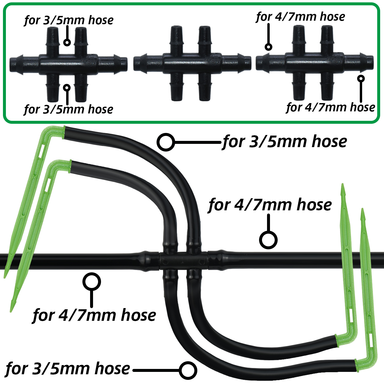 KESLA Garden 4/7mm to 3/5mm Ho - Automatic Plant Waterer 评论和价格