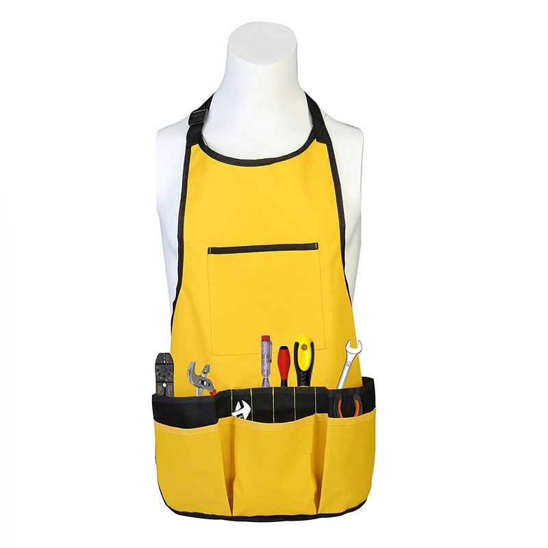 Garden Work Apron with Pockets - Gardening Tools Organiser 评论和价格