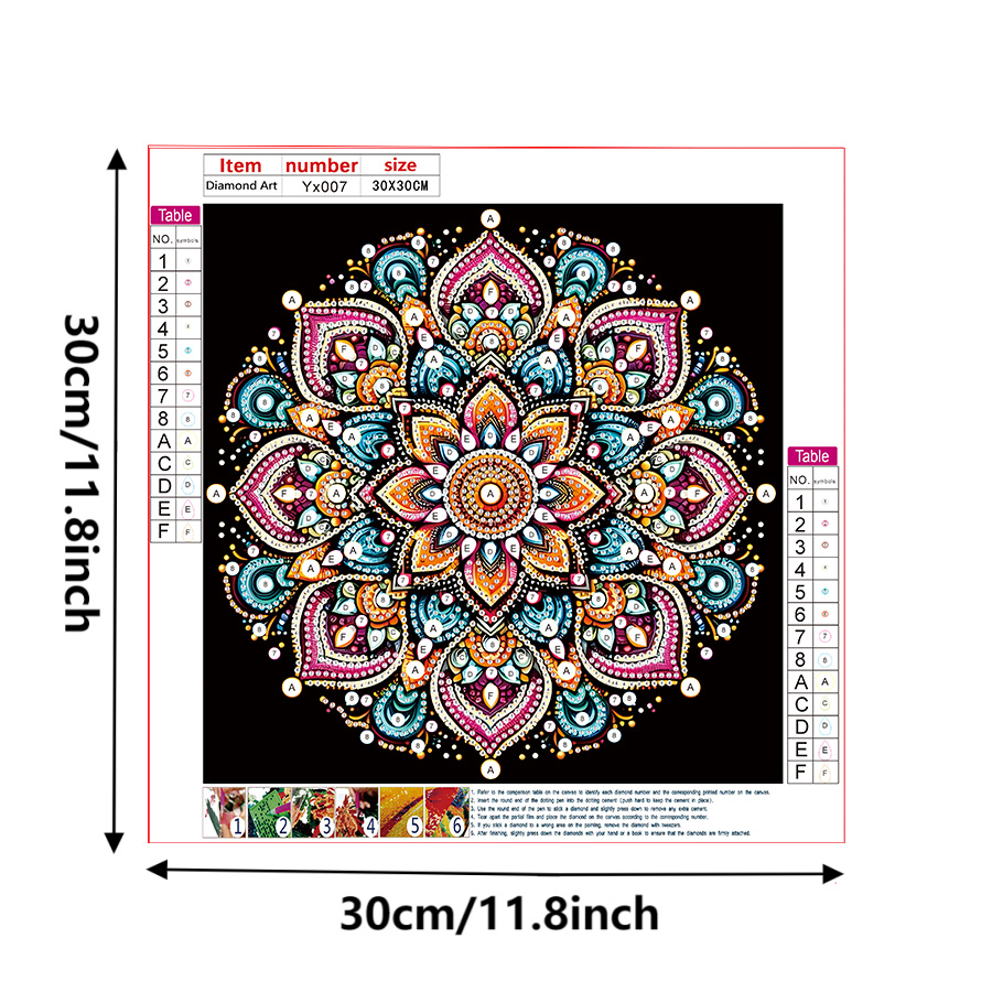 5D DIY Diamond Painting Flower - Gardening Tools Diy 评论和价格