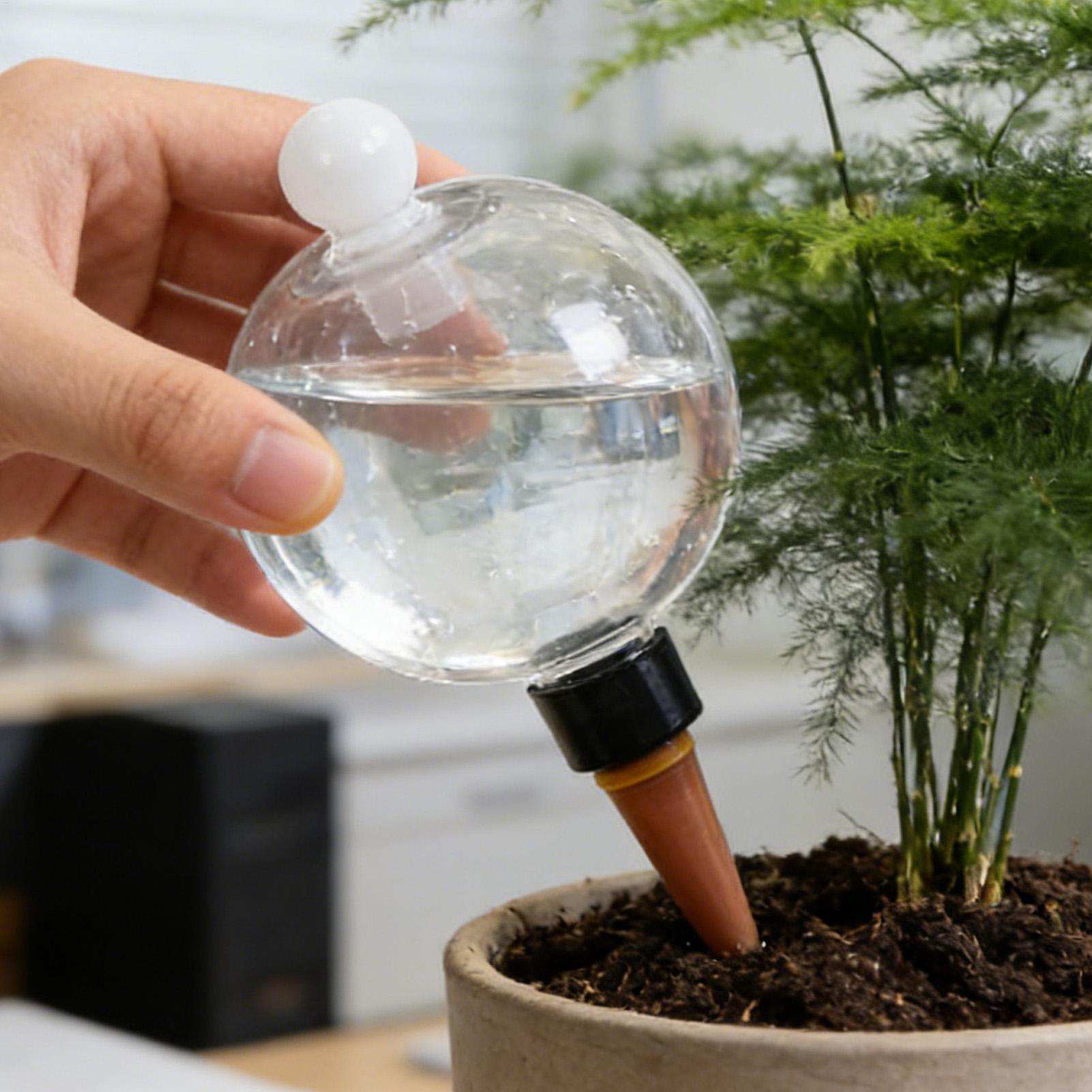 Plant Watering Bulbs 4pcs 500m - Automatic Plant Waterer 评论和价格