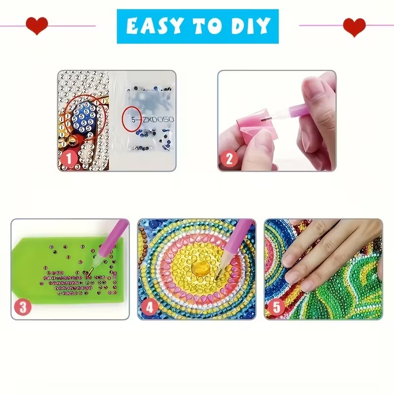 6 Pieces/Kit DIY Diamond Paint - Gardening Tools Diy 评论和价格