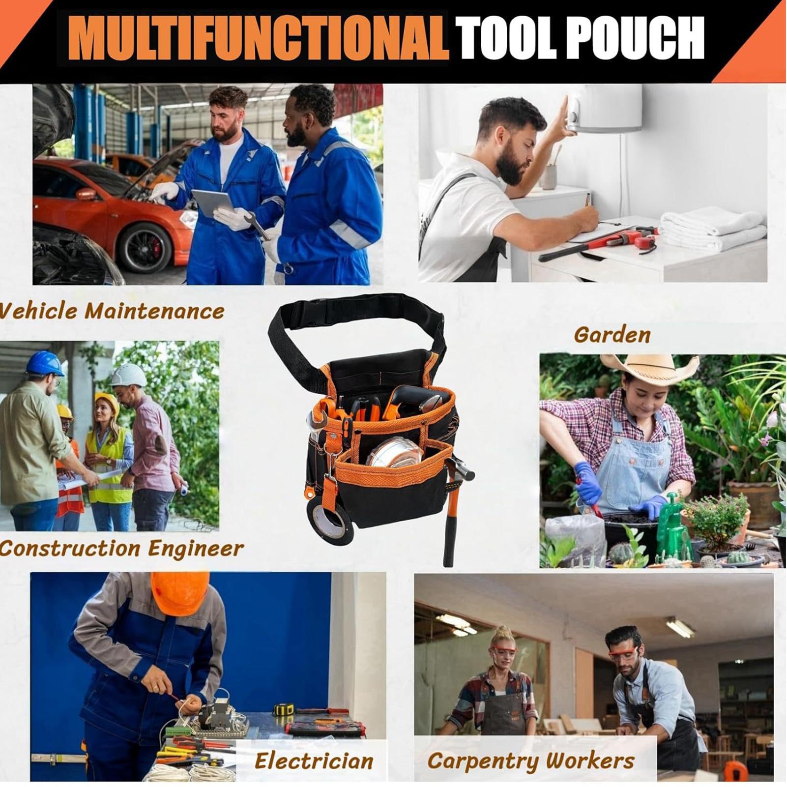 Garden Tool Waist Bag Oxford C - Gardening Tools Repair Shop 评论和价格