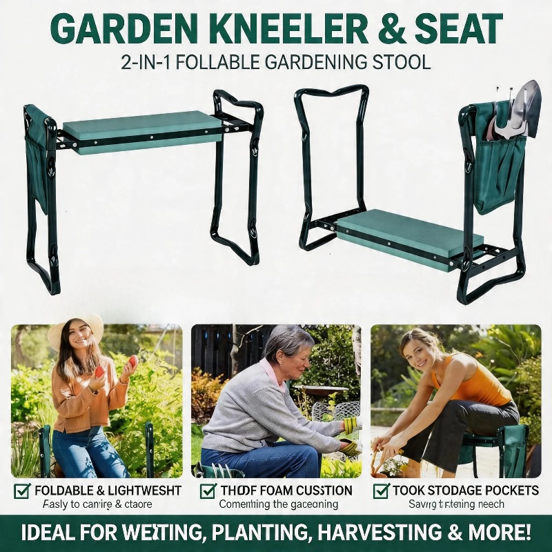 Sponge Non-Slip Outdoor Seat w - Gardening Tools Kit For Sale 评论和价格