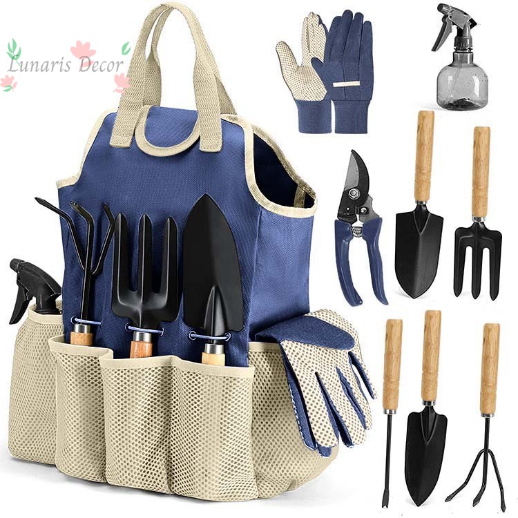 9-piece outdoor garden tool ki - Gardening Tools Set Gift 评论和价格