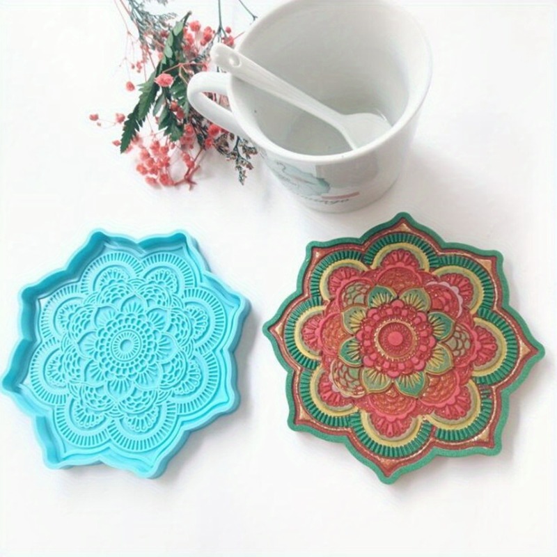 Mandala Coaster Silicone Mold  - Gardening Tools Diy 评论和价格