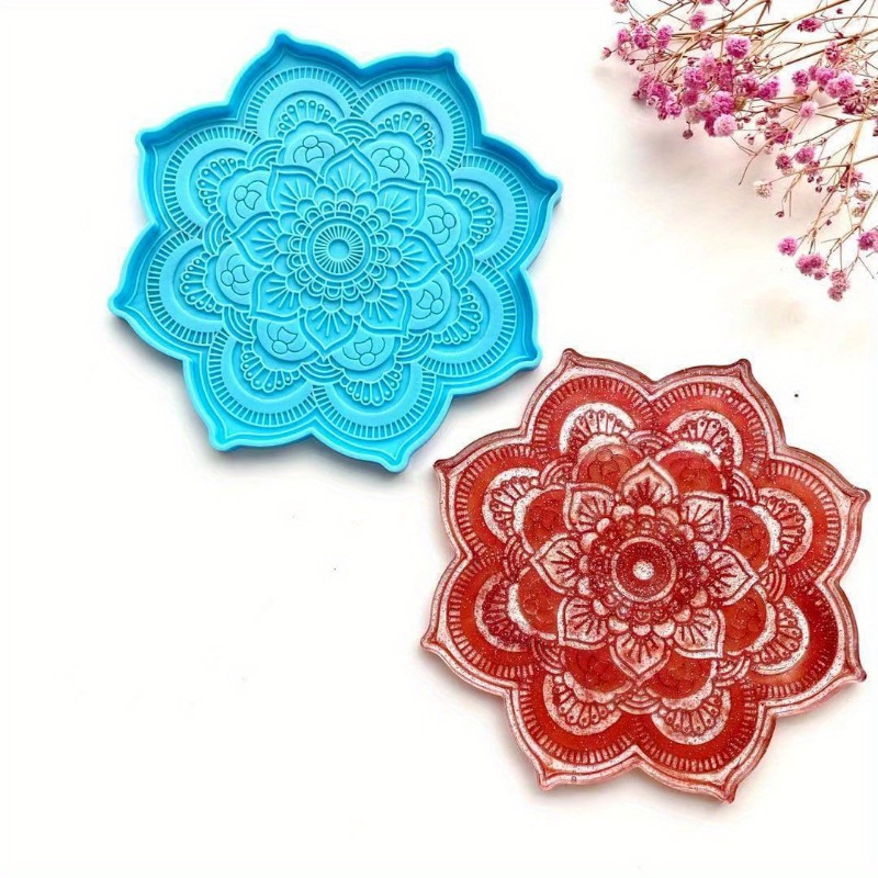Mandala Coaster Silicone Mold  - Gardening Tools Diy 评论和价格