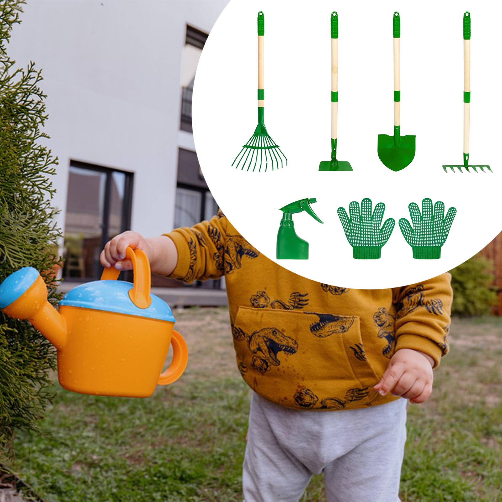6x Kids Gardening Tools Set Ou - Gardening Tools Set Gift 评论和价格