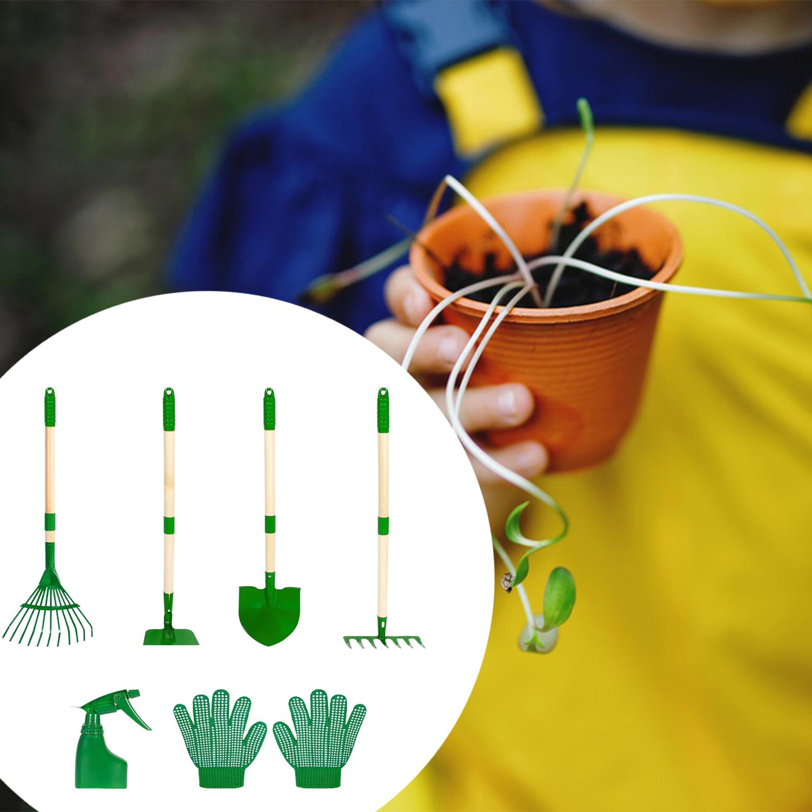 6x Kids Gardening Tools Set Ou - Gardening Tools Set Gift 评论和价格