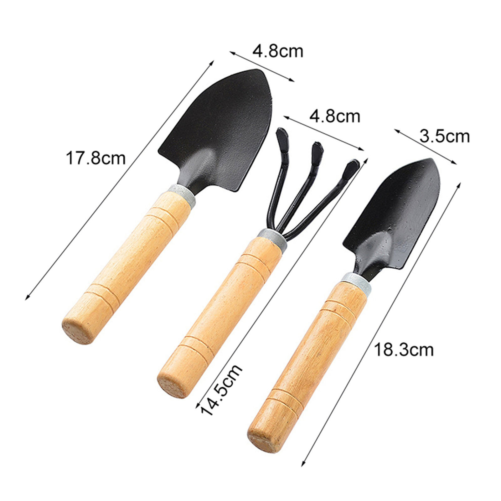 3-Piece Mini Garden Tools Set, - Gardening Tools Set Gift 评论和价格