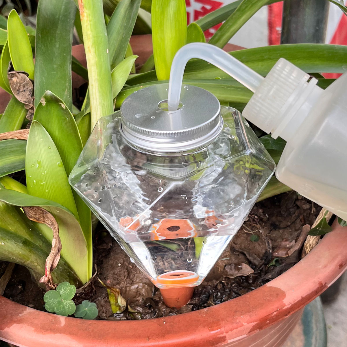 1pcs Cute Plastic Watering Mac - Automatic Plant Waterer 评论和价格