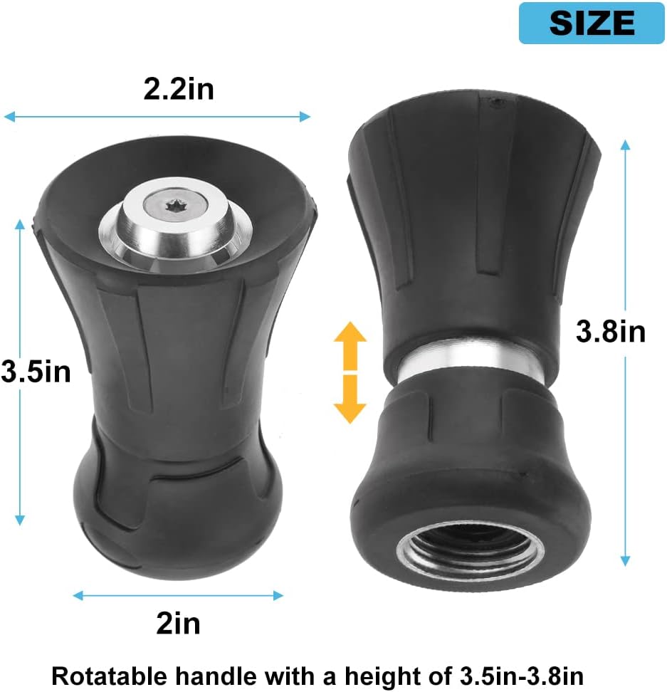 2pcs High Pressure Sprayer Noz - Garden Hose Nozzle 评论和价格