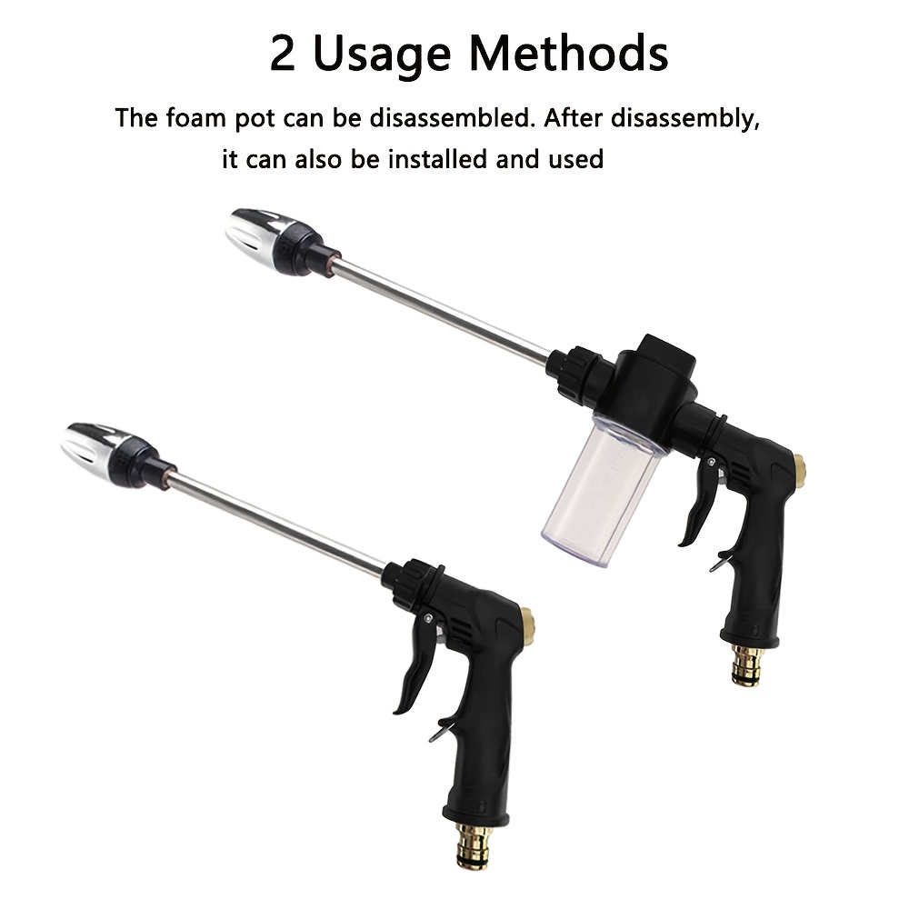 Garden Watering Gun Hose Nozzl - Garden Hose Nozzle 评论和价格