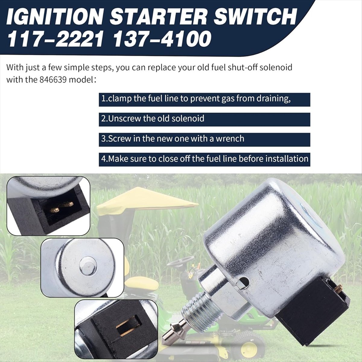 AT16 846639 Shut-Off Solenoid  - Gardening Hand Tools B&Q 评论和价格