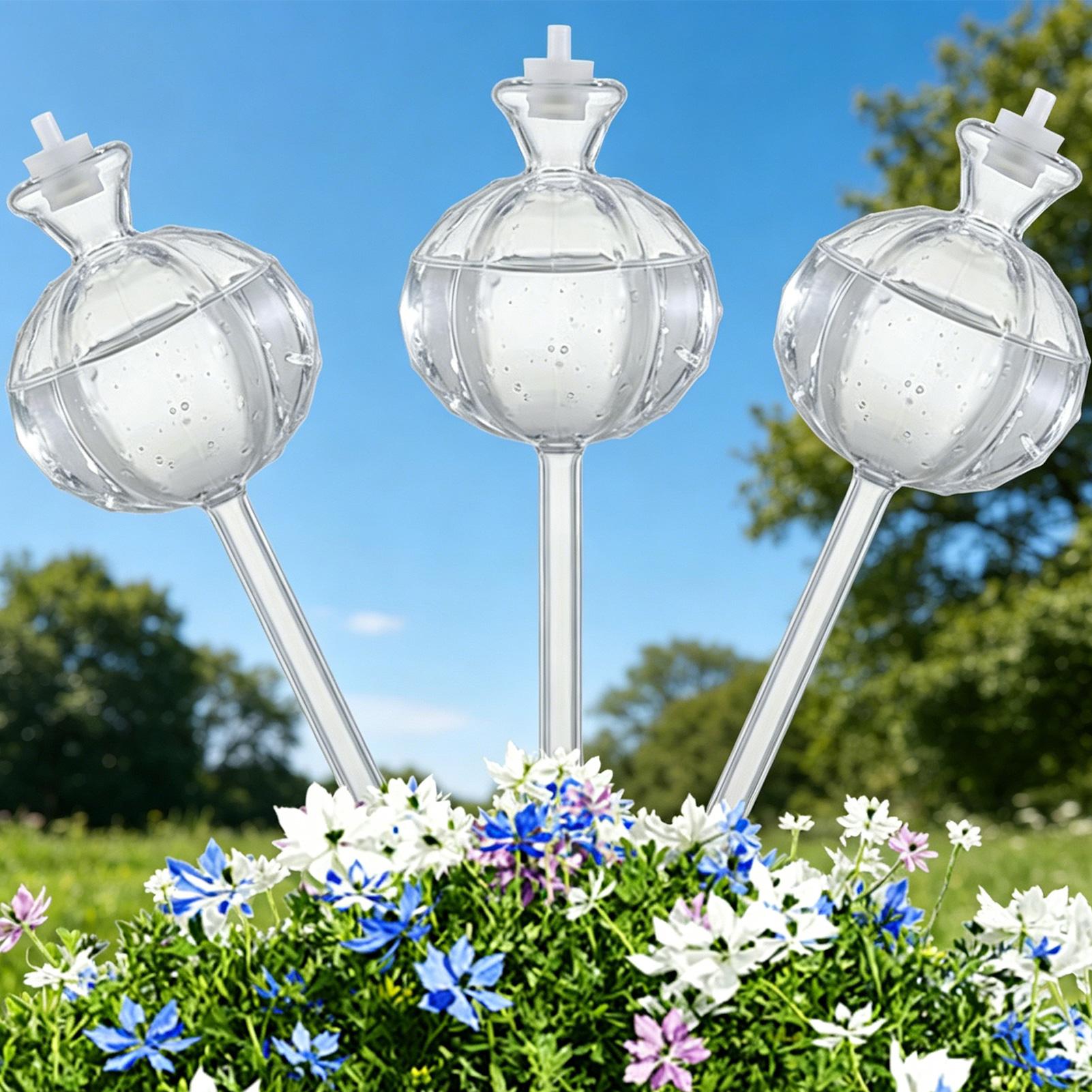 Plant Watering Globes Stakes 3 - Automatic Plant Waterer 评论和价格